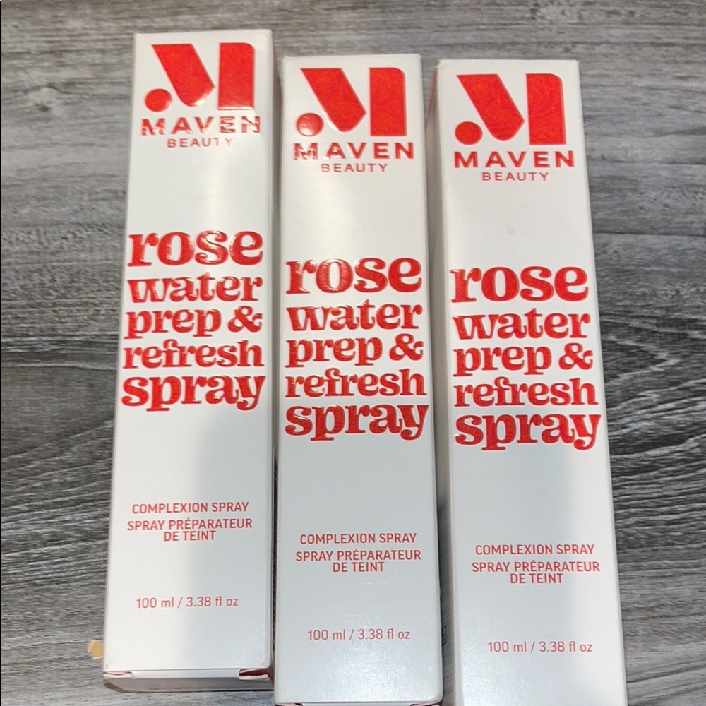 Three Rose Water Prep & Refresh Spray